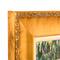 American Art Decor Ornate Framed Water Lilies with Bridge Canvas Print by Claude Monet - 22.75" x 18.75"